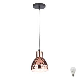 LED Pendelleuchte in Hammerschlag-Optik VT-8150