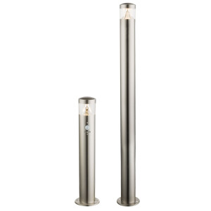 2er Set LED Außenleuchten mit Bewegungsmelder für den Garten