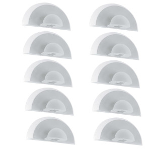 10er Set Wandleuchten für den Außenbereich IP44