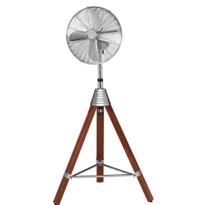 Standventilator mit Holz-Stativ für den Haushalt