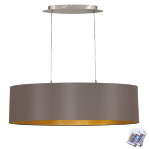 Design RGB LED Pendelleuchte für Ihren Wohnraum MASERLO
