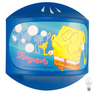 LED Spongebob Wandleuchte mit Kabelschalter SPONGEBOB