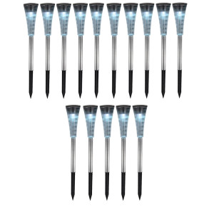 15er Set RGB LED Solarleuchten mit für Ihren Außenbereich