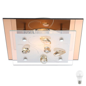 LED Luxus Deckenleuchte mit Kristallen für Ihren Flur AYANA