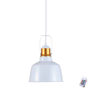 RGB LED Pendelleuchte ALU für Ihren Wohnraum DIMMBAR VT-7422