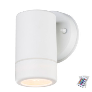 RGB LED Down Strahler in weiß für den Außenbereich COTOPA