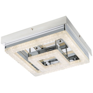Design LED Deckenleuchte mit Kristallen für Ihren Flur FOGO