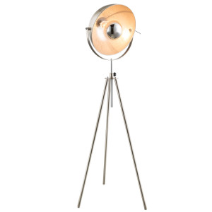 Design Stehleuchte mit schwenkbarem Lampenschirm NOSY
