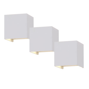 3er Set LED Wandstrahler für Ihren Hof VT-759W