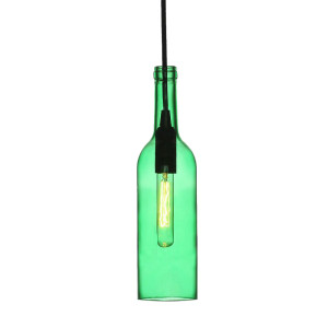 Hängelampe in Flaschenform aus Glas VT-7558