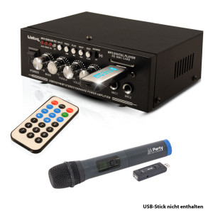 Bluetooth Receiver mit Funkmikrofon DJ-Future 4