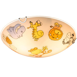 LED Deckenleuchte mit Tiermotiven für das Kinderzimmer