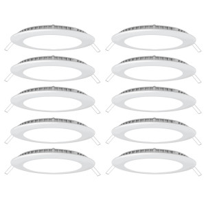 10er Set LED Decken- und Wandstrahler für Ihren Flur