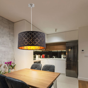 Design Pendelleuchte aus Textil für Ihren Wohnraum CLARKE