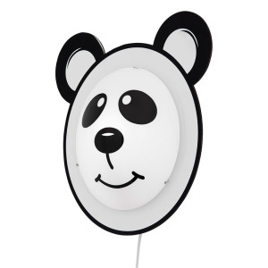 Kinder Wandlampe mit Panda Motiv für das Spielzimmer PANDINO