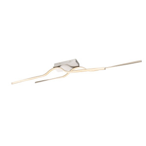 LED Deckenleuchte, Kristalle, Stab-Design, L 120 cm