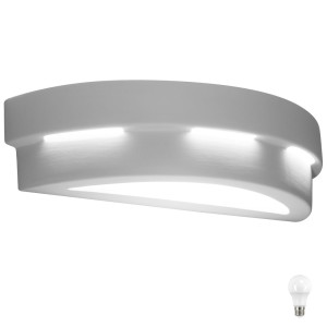Bemalbare LED Keramik Wandlampe für Ihr Wohnzimmer JUNIPUS