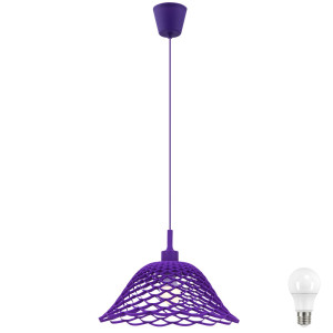 LED Pendellampe in Purple für Ihren Esszimmertisch CHERRY