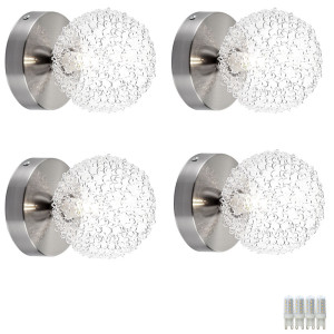 4er Set LED Wandleuchten für Ihren Wohnraum ENIGMA