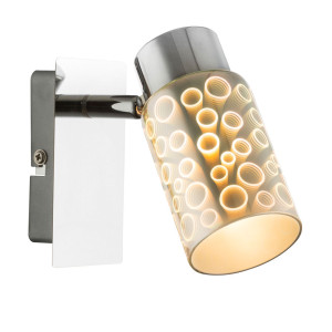 LED Wandlampe mit 3D-Effekt und beweglichen Spot OKU