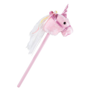Steckenpferd Einhorn in pink mit Soundeffekten