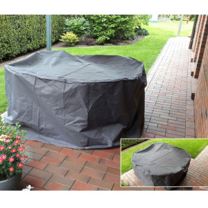 Abdeckhaube für 4 Garten Stapel Stühle und einen Tisch