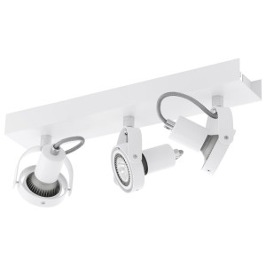 LED Deckenstrahler, weiß, Spots verstellbar, L 38 cm, NOVORIO 1