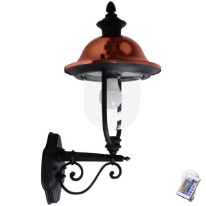 RGB LED Landhaus Stil Wandleuchte für den Garten VT-853