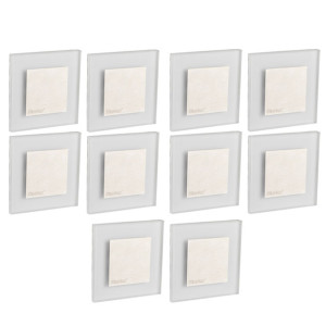 10er Set LED Einbauleuchten für Ihren Wohnraum APUS