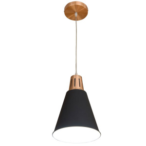 Design Hängelampe in schwarz-weiß für Ihren Wohnraum LUCA