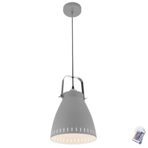 RGB LED Pendelleuchte in grau für Ihr Esszimmer MAKKY