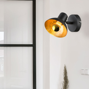 LED Wandstrahler aus Metall, beweglicher Spot,  LOTTE