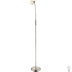 LED Stehleuchte mit beweglichem Spot, Höhe 154 cm ZACATE