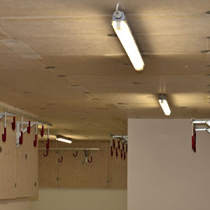 3er Set SMD LED Wannenlampen, neutralweiss, L120 cm VT-1248