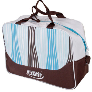Kühltasche in blau mit Tragegriff und -gurt FASHION