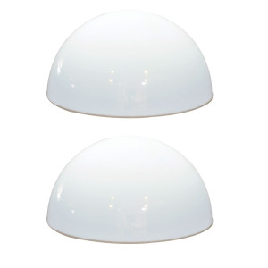 2er Set LED Solar Kugelleuchten, Durchmesser 20 cm,
