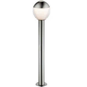 LED Stehlampe, Edelstahl, H 96 cm ALERIO