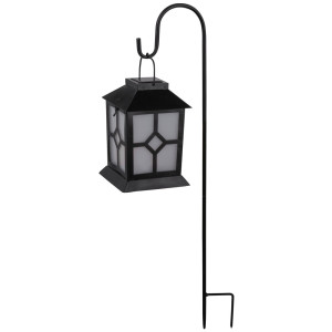 LED Solarleuchte mit Flammenffekt, Höhe 70 cm, KATZE