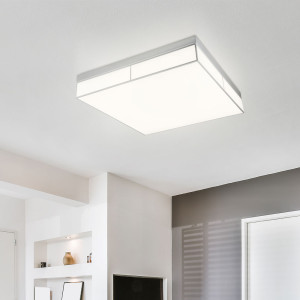 LED Deckenleuchte, weiß, dimmbar, L 60 cm, AHAGGAR