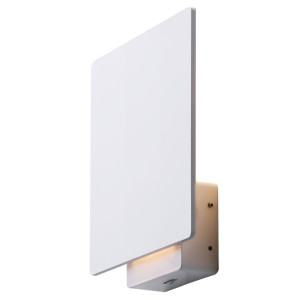 LED Wandleuchte, weiß, Dimmer, Höhe 22 cm, PLANO