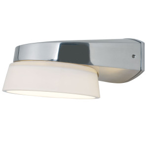 Wandlampe in Chrom, Durchmesser 12,5 cm MIRO