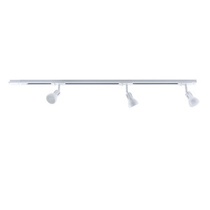 Spotleiste, Metall, weiß, 3 flammig, L 100cm