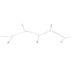 Lichterkette, silber, 100x LED, Länge 288 cm, KLOSTER