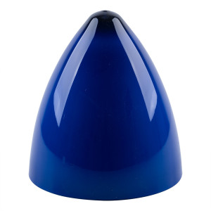 Schirm, Lampenzubehör, Kunststoff, blau, H 24 cm
