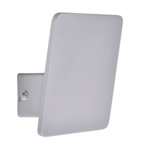 LED Wandleuchte aus Aluminium in grau, STAN
