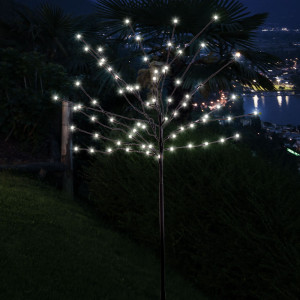Dekobaum, Außenbereich, 50 LED's, schwarz, H 100 cm