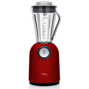 Standmixer inkl. To-Go-Becher, rot, attivo bianco di puro