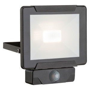 LED Außenleuchte, Baustrahler, ALU, Bewegungsmelder, URMIA