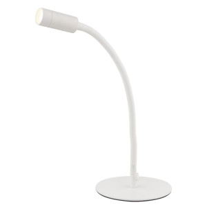 LED Tischleuchte, weiß, verstellbar, H 44,3 cm