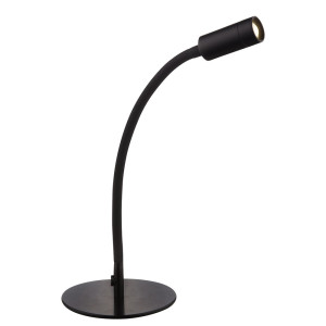 LED Tischleuchte, schwarz, verstellbar, H 44,3 cm, KIWU